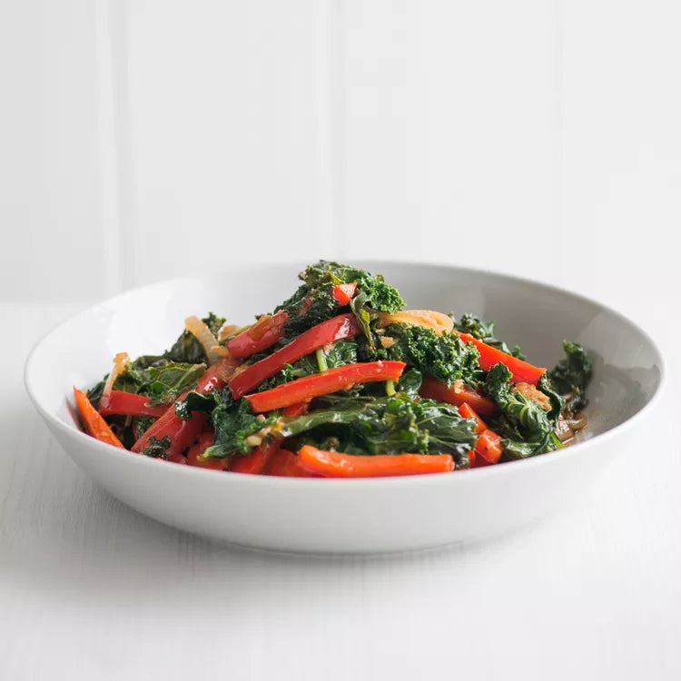 Pepper & Kale Stir-Fry