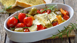 Baked Feta with Olives, Peppers, and Tomatoes
