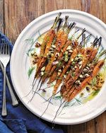 Brown Butter Carrots with Pistachios and Dill