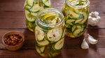 Fermented Zucchini Pickles