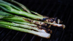 Grilled Spring Onions with Lemon-Marinated Chickpeas