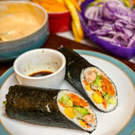 Sweet Potato, Daikon and Dill Sushi Burritos