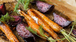 Roasted Beets & Carrots with Miso Yogurt Dressing