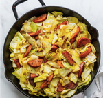 Kielbasa and Cabbage Skillet