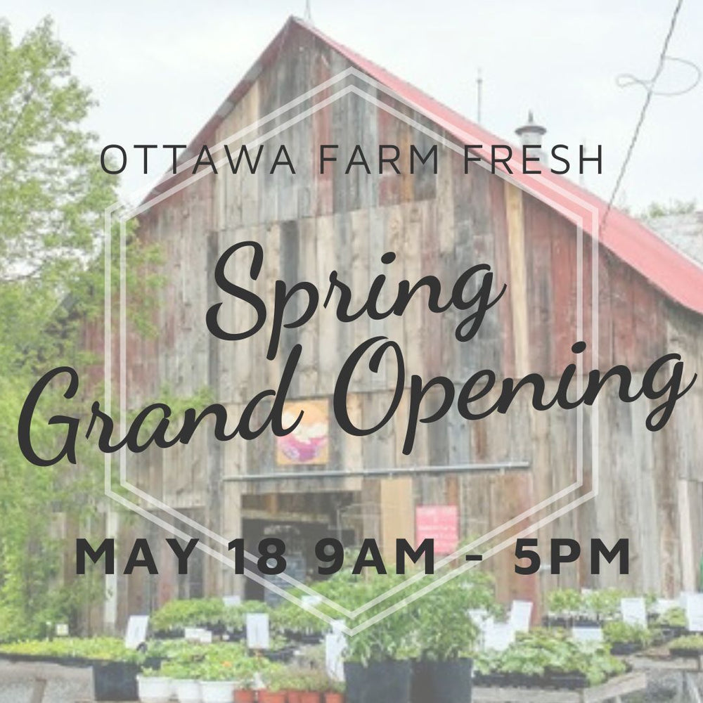 Spring Grand Opening at the Farm Store! – Ottawa Farm Fresh