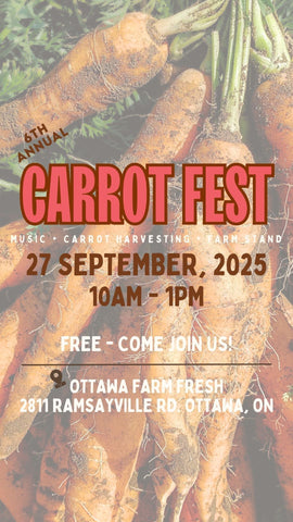 Carrot Fest is Back! Join Us for Our 6th Annual Celebration