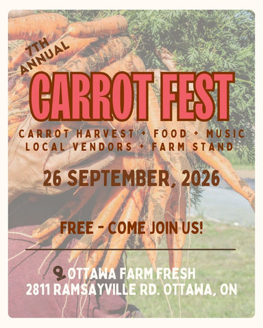 7th Annual Carrot Fest - Saturday, September 26