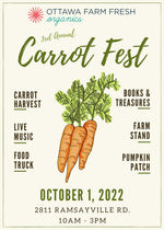 3rd Annual Carrot Fest - October 1, 2022
