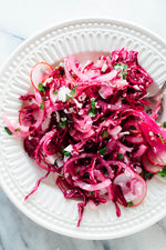 Hot Pink Coconut Slaw