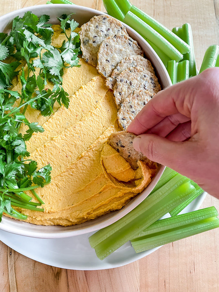 Pumpkin Chipotle Hummus