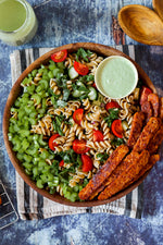 Tempeh BLT Pasta Salad