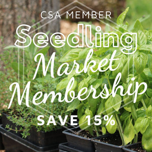 
                  
                    Charger l&amp;#39;image dans la galerie, CSA Member Only - Seedling Market Membership
                  
                