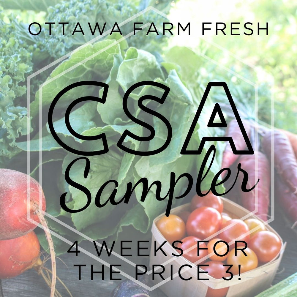 Ottawa Farm Fresh Organics CSA sampler